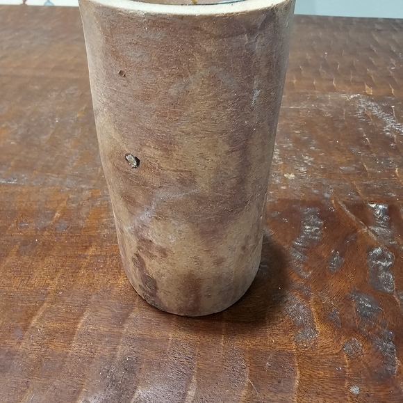 Hand Carved Rustic Moose Candle - Picture 8 of 8